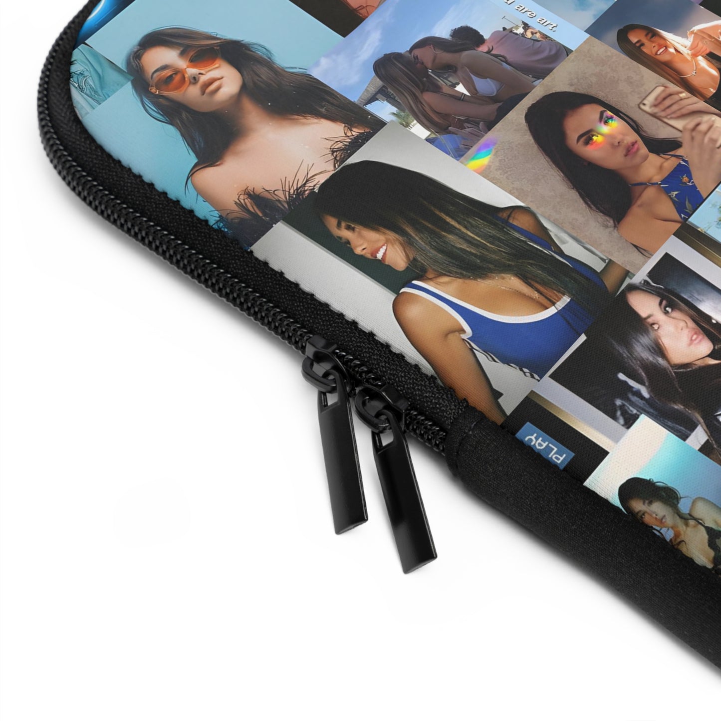 Madison Beer Mind In The Clouds Collage Laptop Sleeve