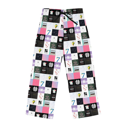 BTS Album Cover Art Collage Women's Pajama Pants