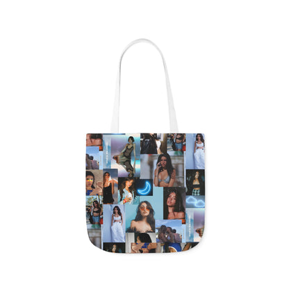Madison Beer Mind In The Clouds Collage Polyester Canvas Tote Bag