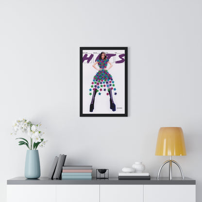 Olivia Rodrigo Hits Magazine Cover Framed Print