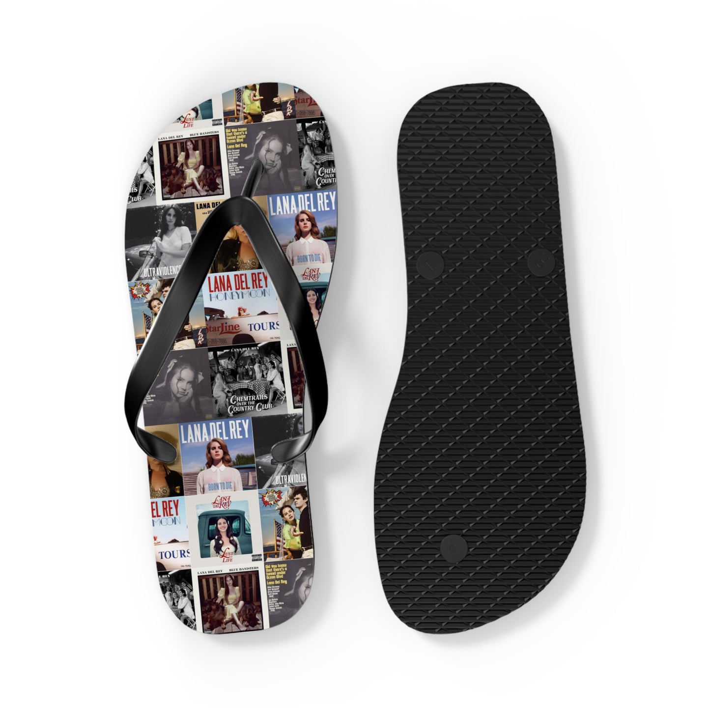 Lana Del Rey Album Cover Collage Flip Flops