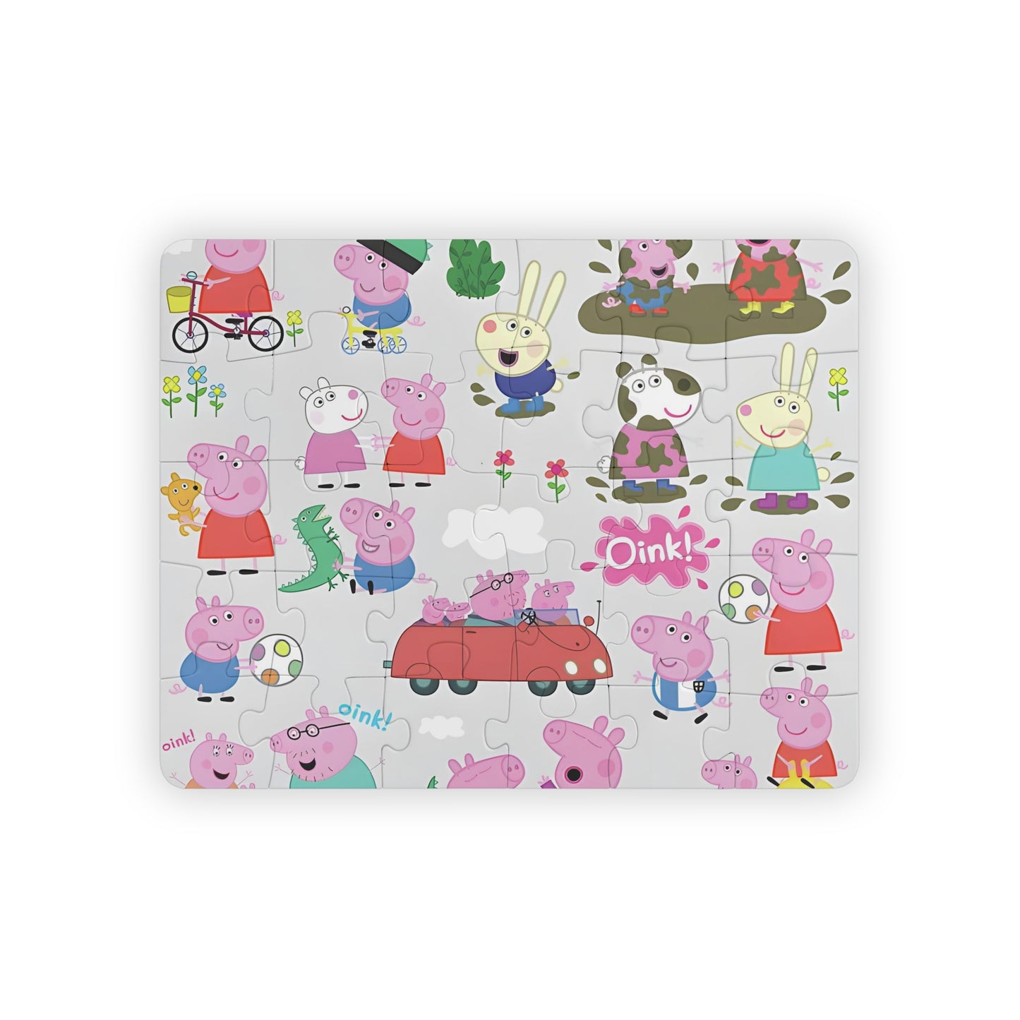 Peppa Pig Oink Oink Collage Kids' Puzzle, 30-Piece