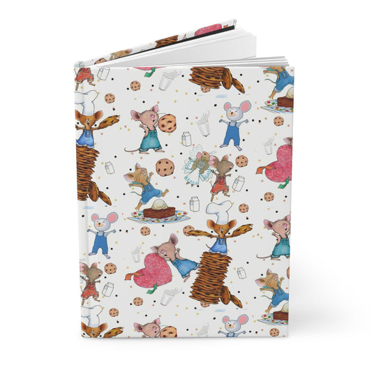 If You Give A Mouse A Cookie Collage Hardcover Journal Matte