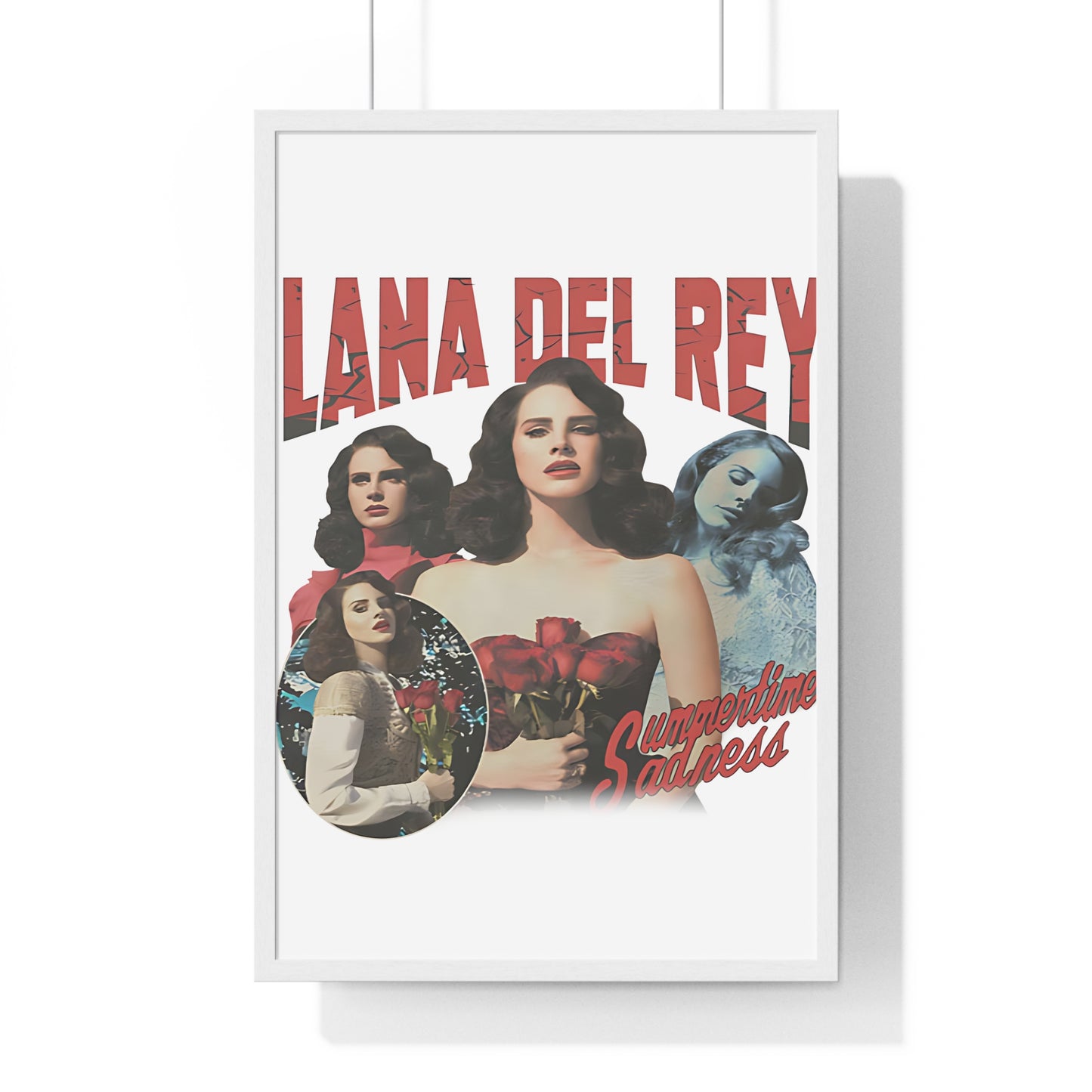 Lana Del Rey Summertime Sadness Framed Print