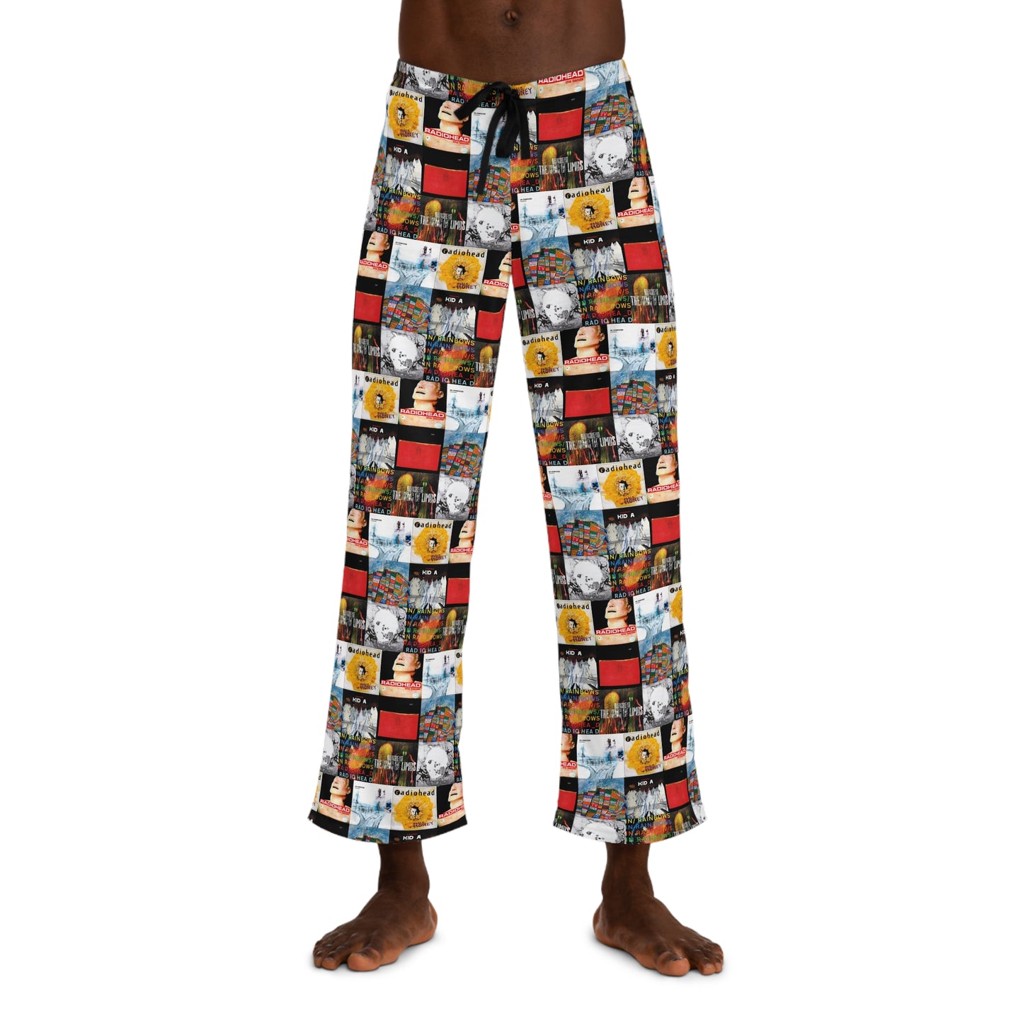 Radiohead Album Cover Collage Men's Pajama Pants