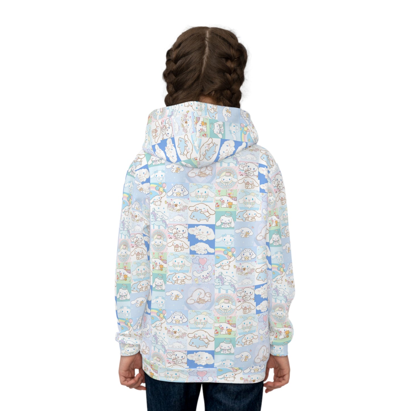 Cinnamoroll Cartoon Collage Children's Hoodie