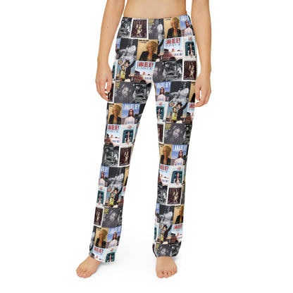 Lana Del Rey Album Cover Collage Kids Pajama Pants