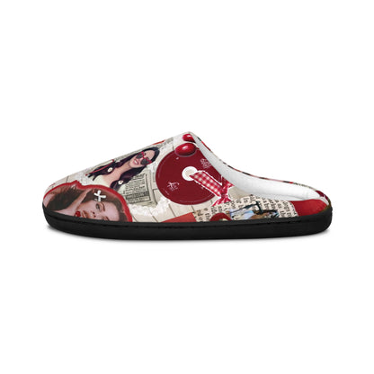 Lana Del Rey Cherry Coke Collage Women's Indoor Slippers