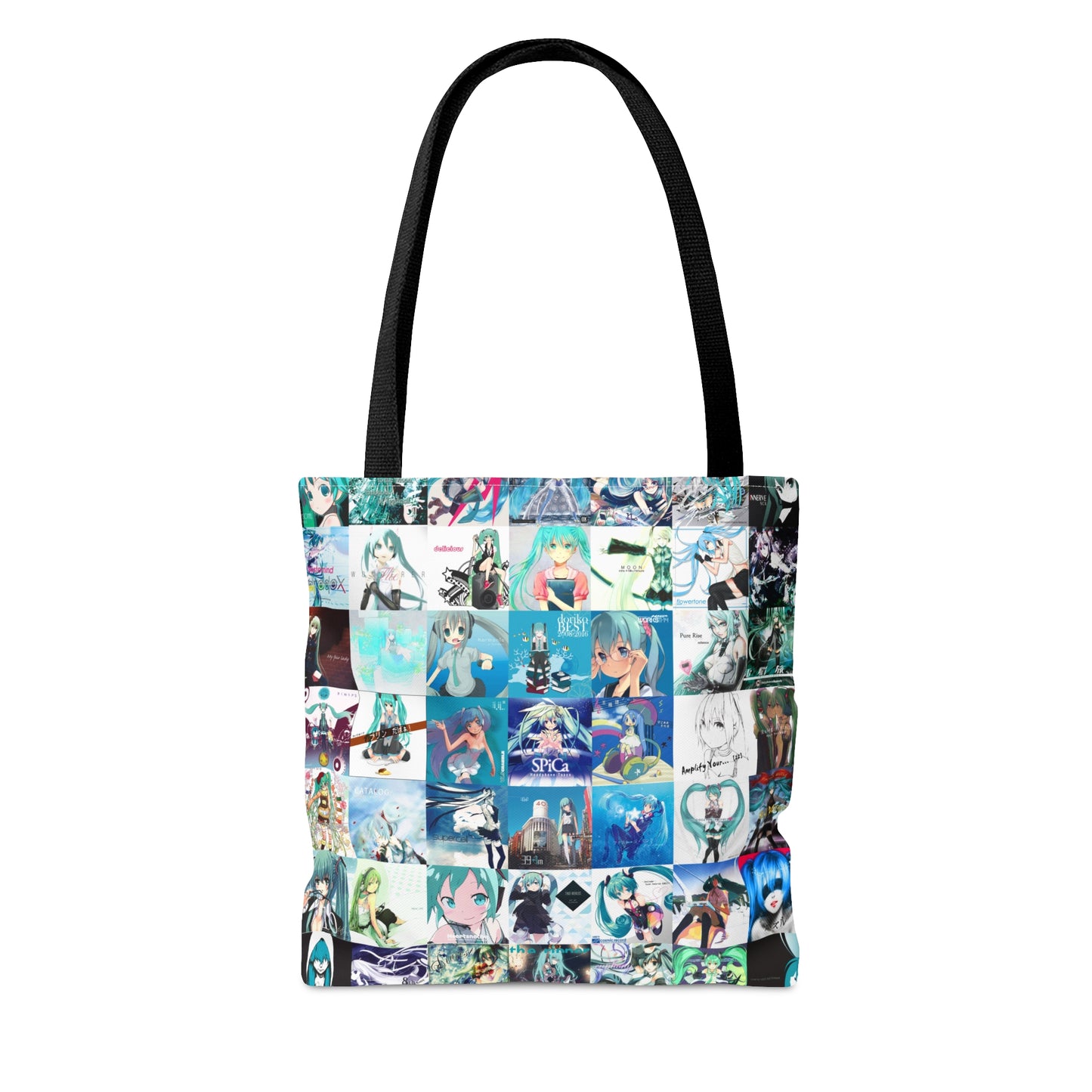 Hatsune Miku Album Cover Collage Tote Bag