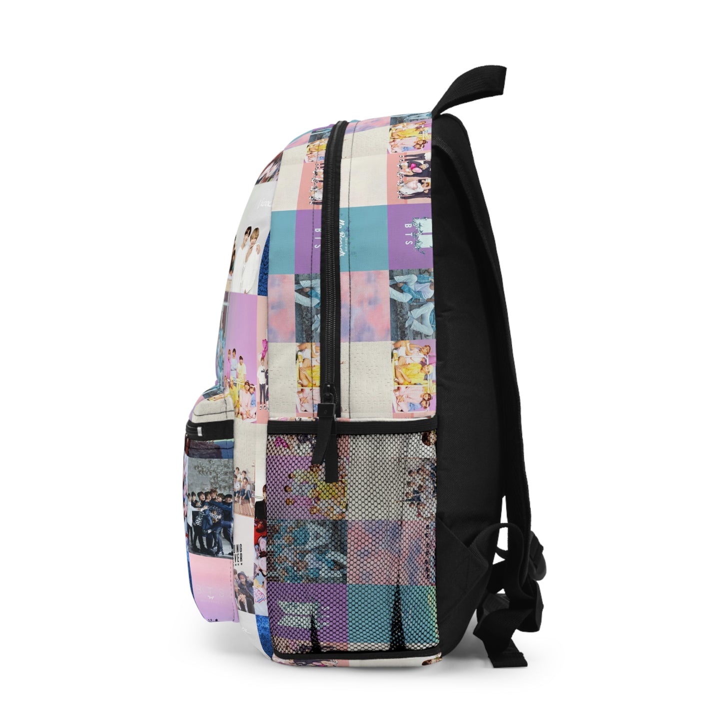 BTS Pastel Aesthetic Collage Backpack