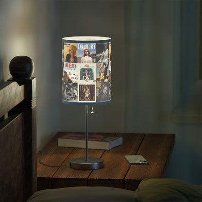Lana Del Rey Album Cover Collage Lamp on a Stand