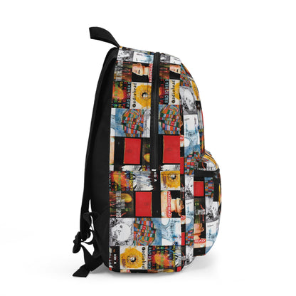 Radiohead Album Cover Collage Backpack