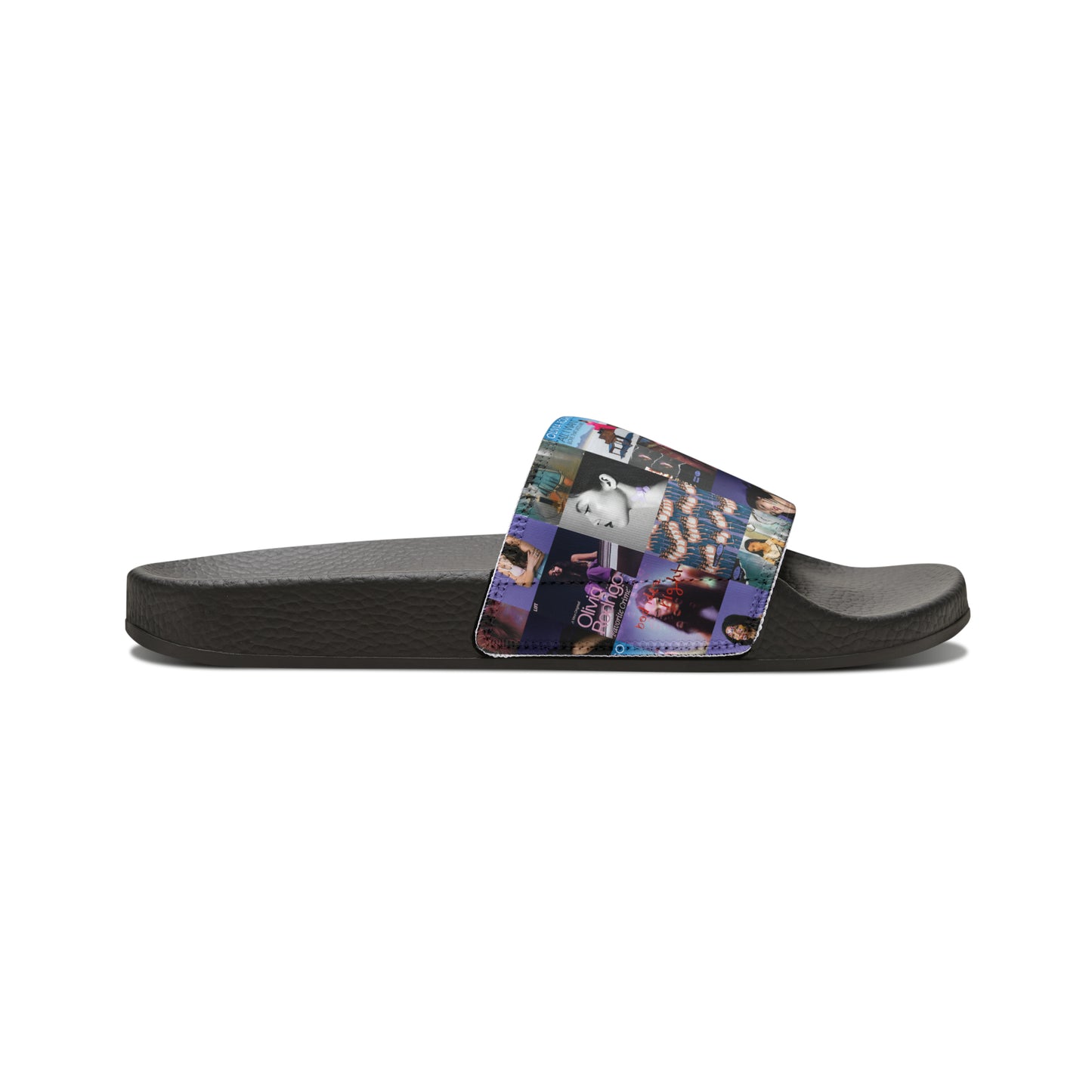 Olivia Rodrigo Album Cover Art Collage Youth Slide Sandals