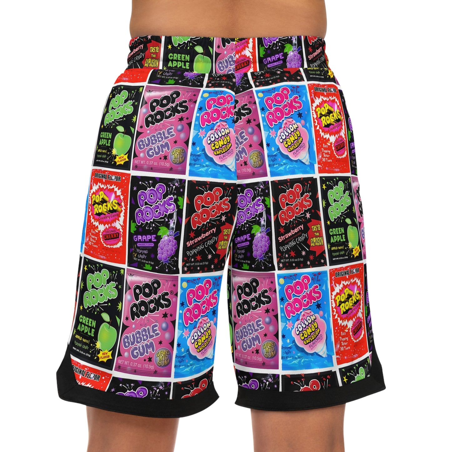 Pop Rocks Party Basketball Rib Shorts