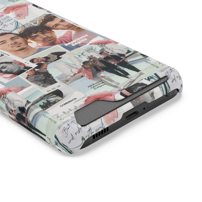 Jonas Brother Happiness Begins Collage Phone Case With Card Holder