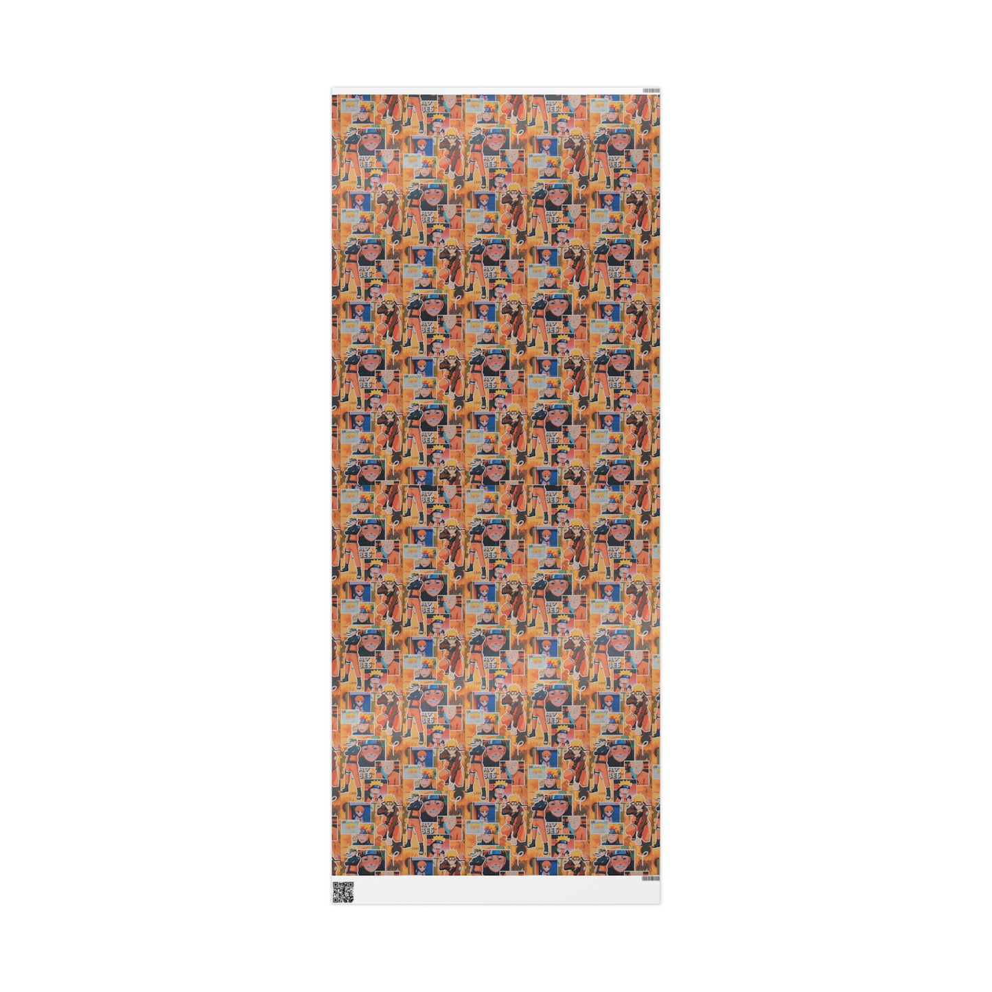 Naruto Uzumaki Sunflower Blaze Collage Gift Wrapping Paper