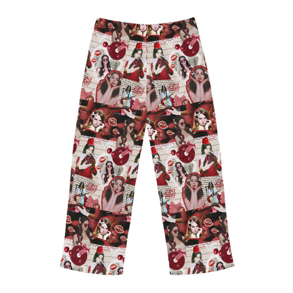 Lana Del Rey Cherry Coke Collage Men's Pajama Pants