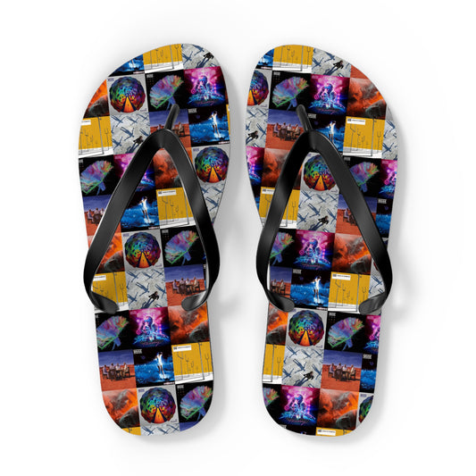 Muse Album Cover Collage Flip Flops