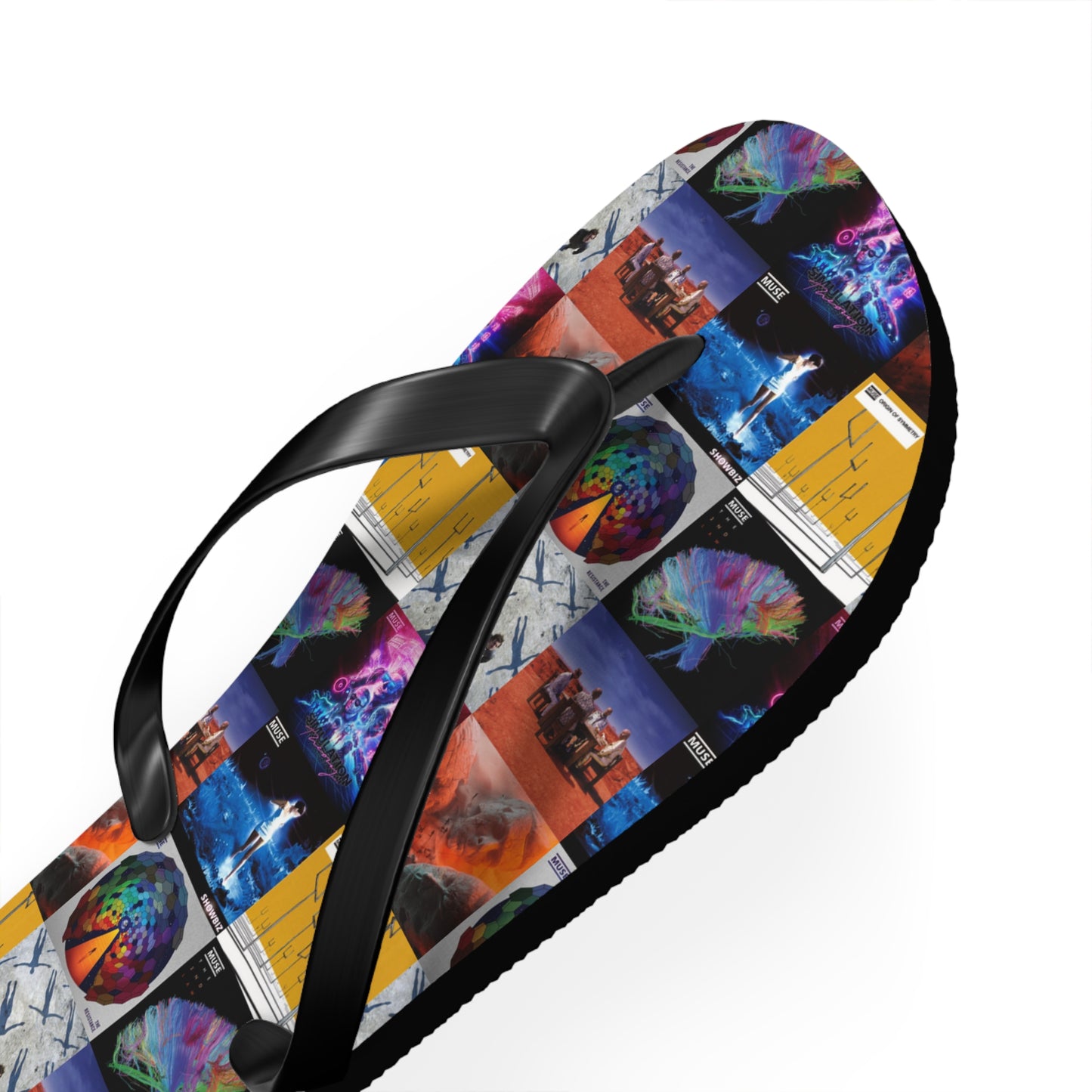 Muse Album Cover Collage Flip Flops