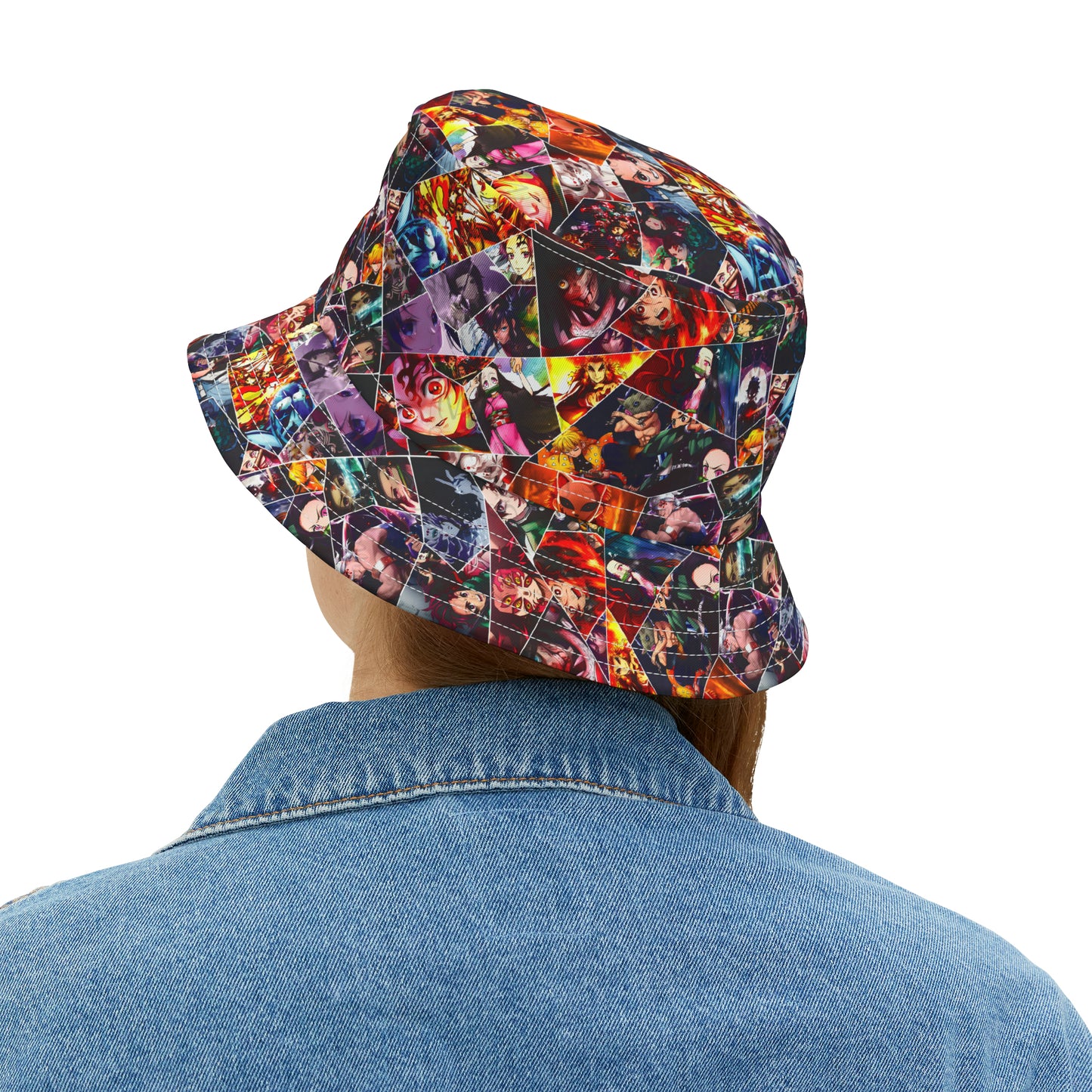 Demon Slayer Reflections Collage Bucket Hat