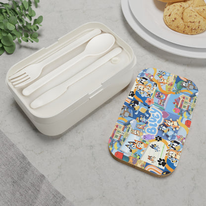 Bluey Playtime Collage Bento Lunch Box