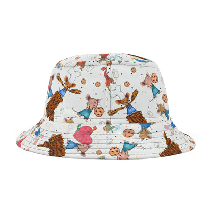 If You Give A Mouse A Cookie Collage Bucket Hat