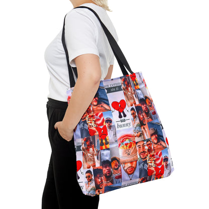 Bad Bunny Un Verano Sin Ti Photo Collage Tote Bag