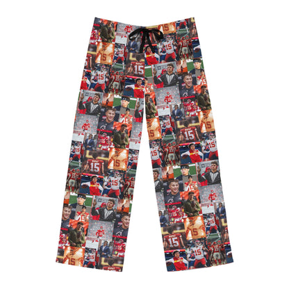 Patrick Mahomes Chiefs MVPAT Photo Collage Men's Pajama Pants