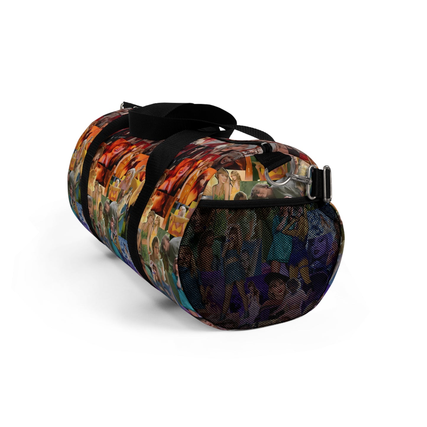 Taylor Swift Rainbow Photo Collage Duffel Bag