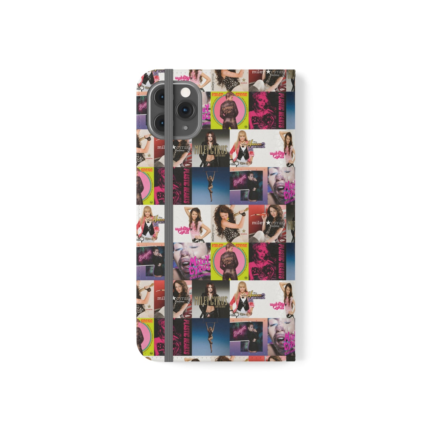 Miley Cyrus Album Cover Collage Phone Flip Case