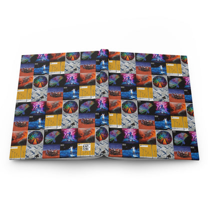 Muse Album Cover Collage Hardcover Journal