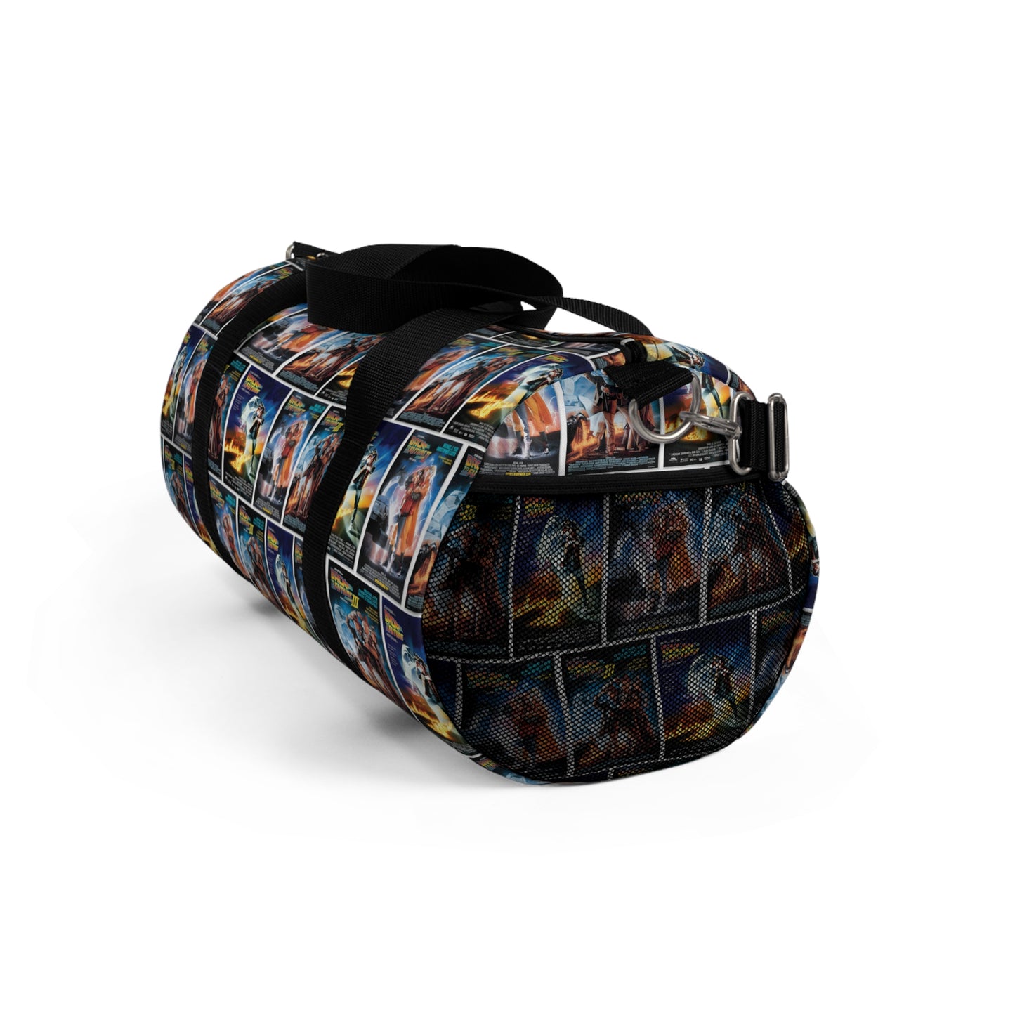 Back To The Future Movie Posters Collage Duffel Bag