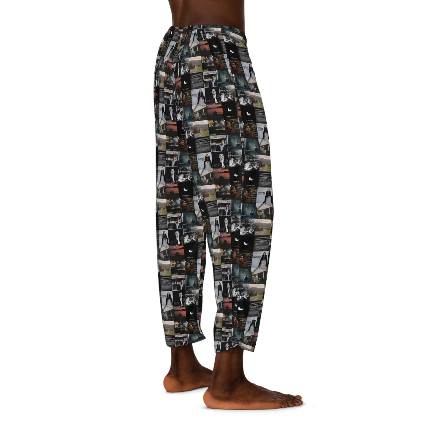 Morgan Wallen Album Cover Collage Men's Pajama Pants