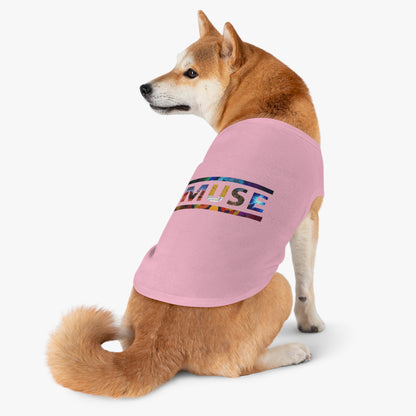 Muse Album Art Letters Pet Tank Top