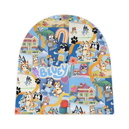 Bluey Playtime Collage Baby Beanie