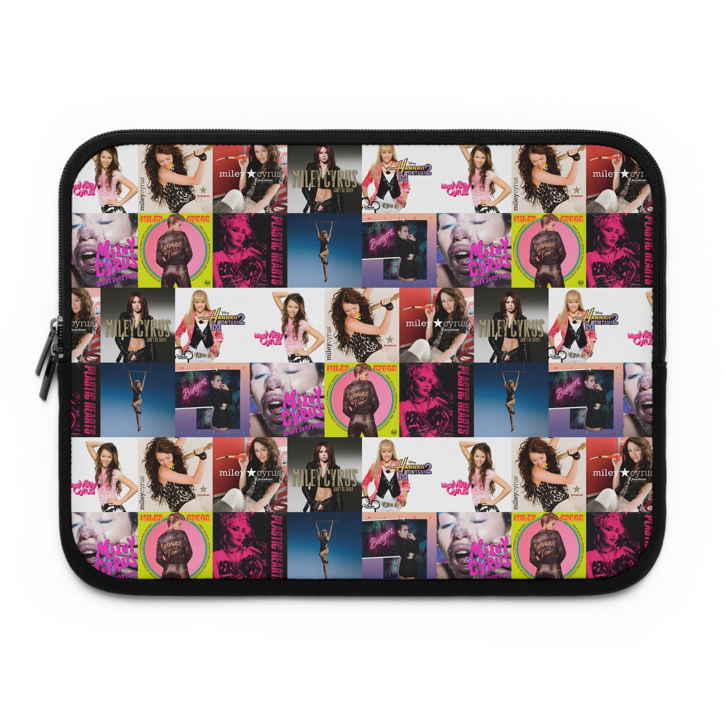 Miley Cyrus Album Cover Collage Laptop Sleeve