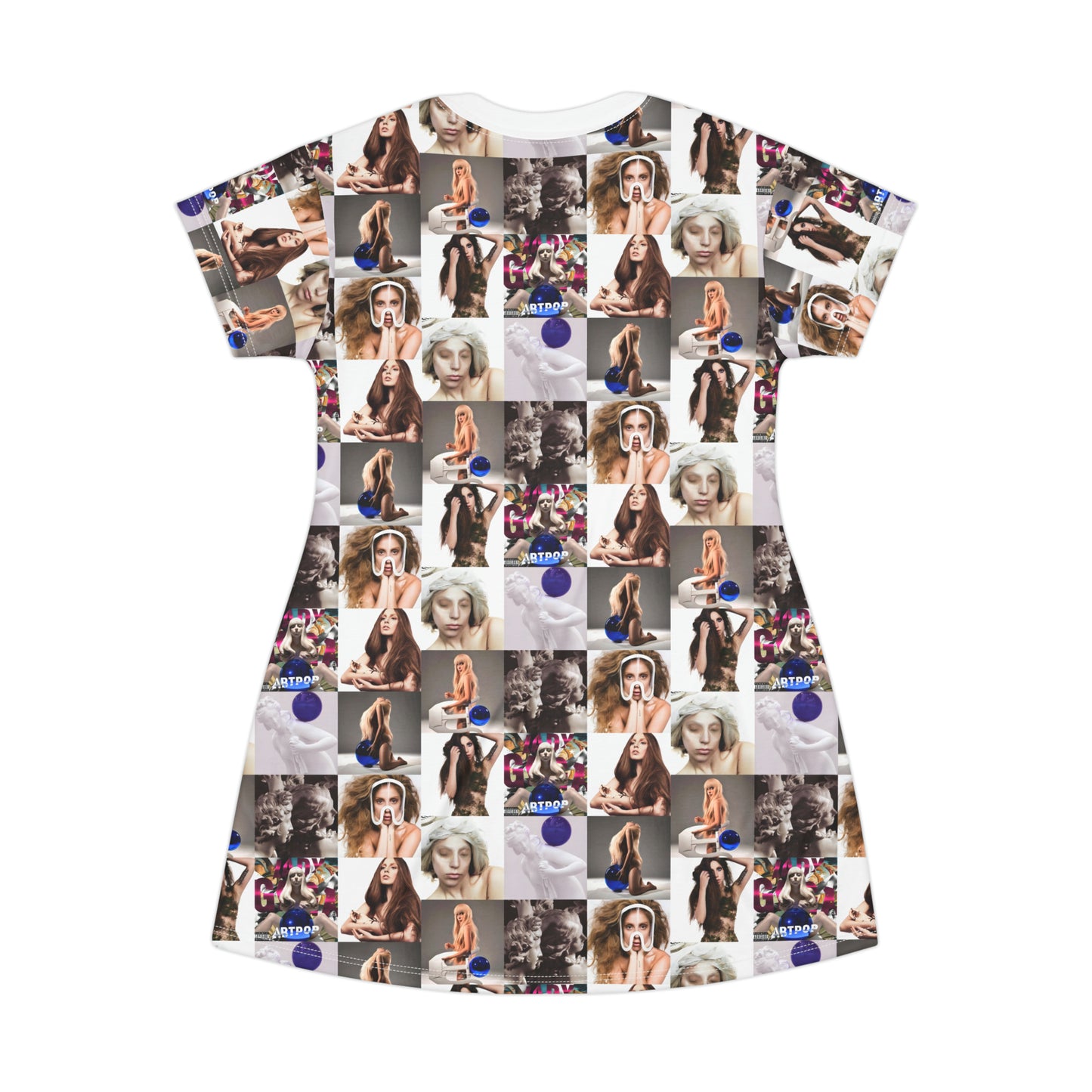 Lady Gaga ARTPOP Mosaic T-Shirt Dress