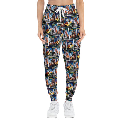 Back To The Future Movie Posters Collage Athletic Jogger Sweatpants