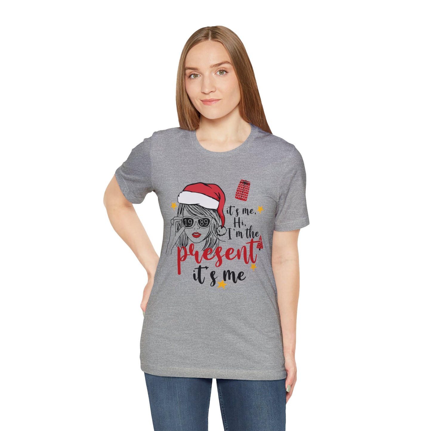 Taylor Swift I'm The Present Unisex Jersey Short Sleeve Tee Shirt