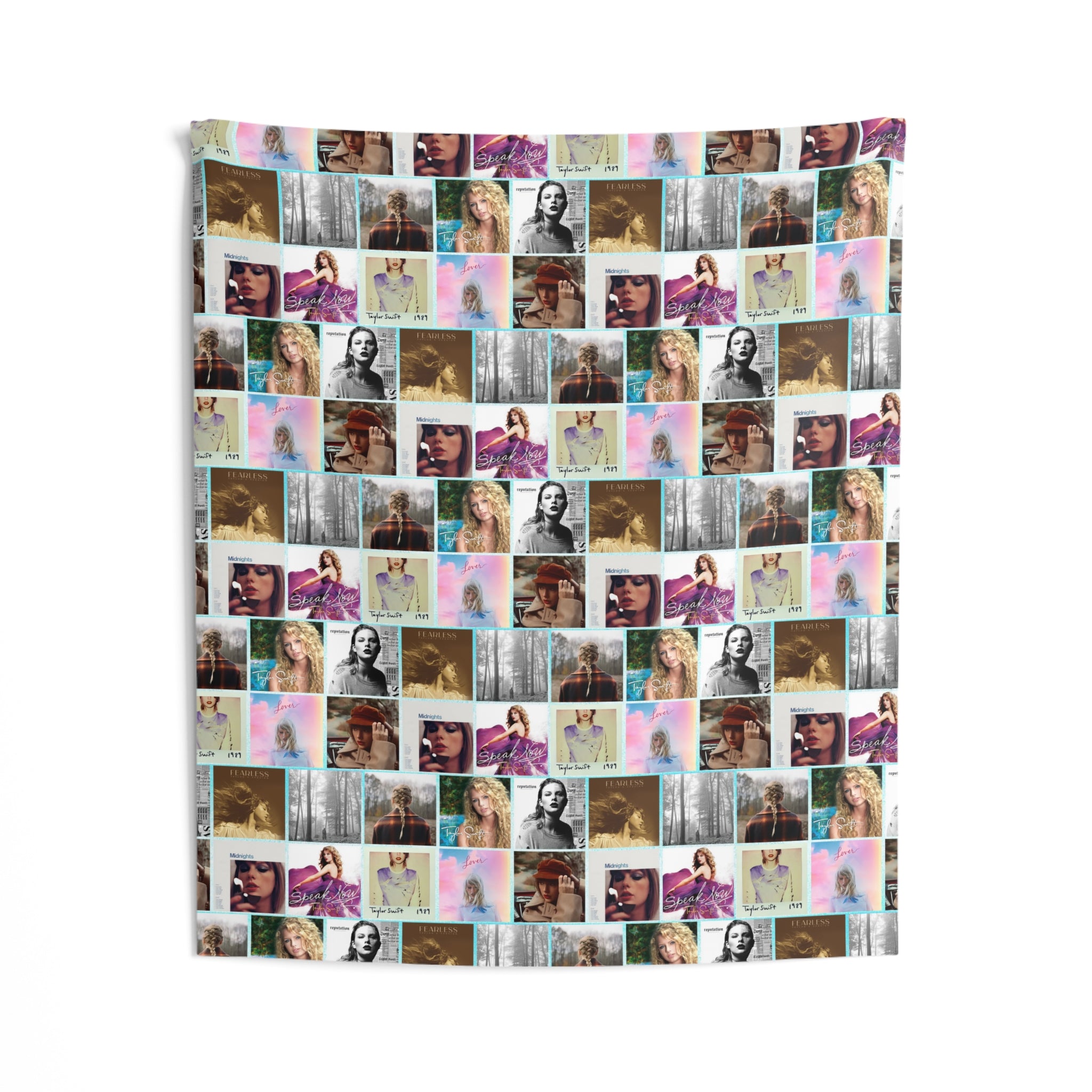 Taylor Swift Album Art Collage Indoor Wall Tapestries Fandom Flair