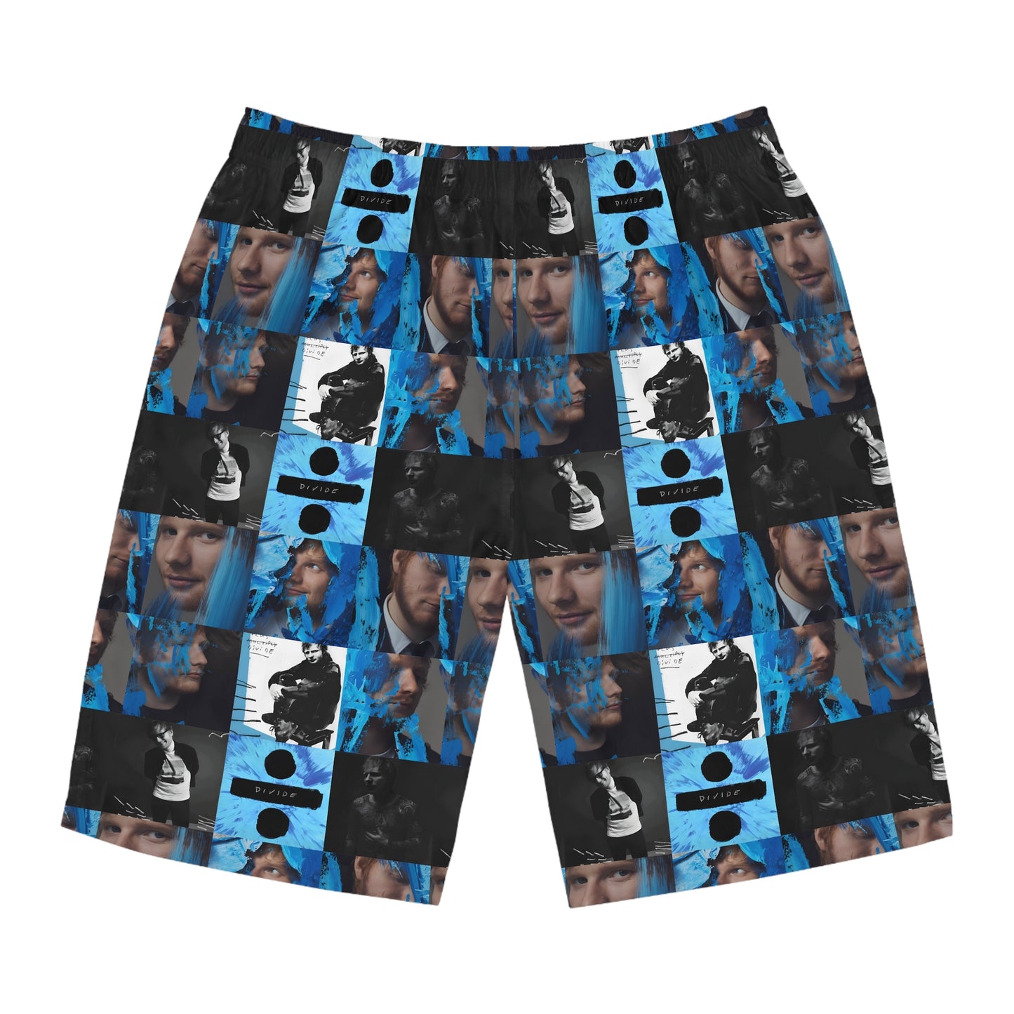 Ed Sheeran Divide Mosaic Men's Board Shorts