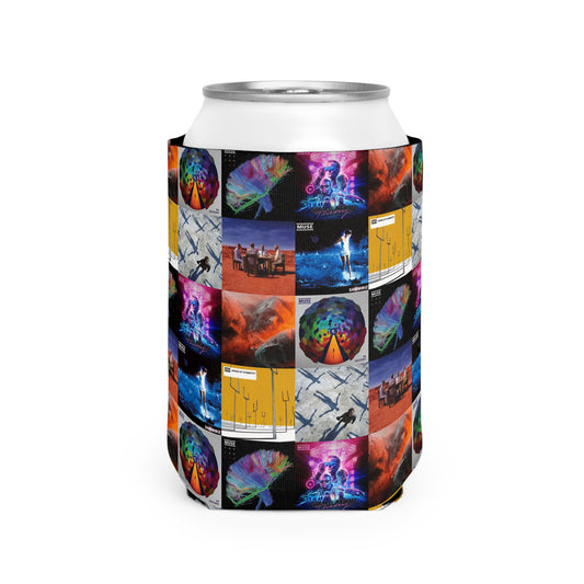 Muse Album Cover Collage Can Cooler Sleeve