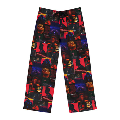 The Weeknd Heartless Nightmares Collage Men's Pajama Pants