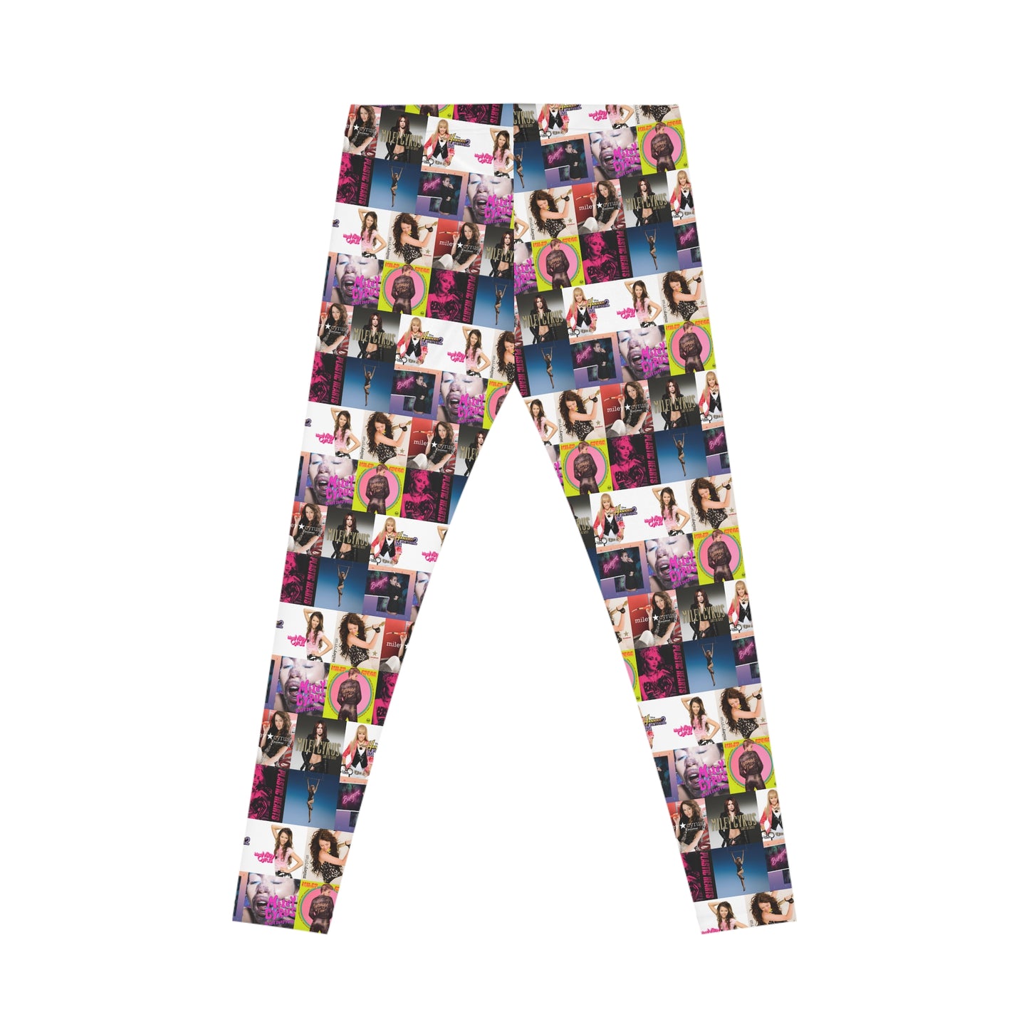 Miley Cyrus Album Cover Collage Women's Casual Leggings