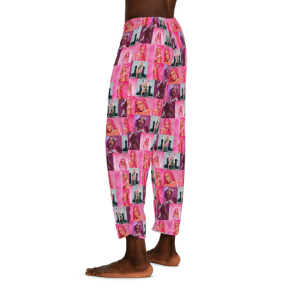 Doja Cat Hot Pink Mosaic Men's Pajama Pants