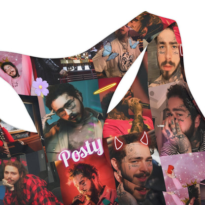 Post Malone Posty Love Photo Collage Girls Two Piece Swimsuit