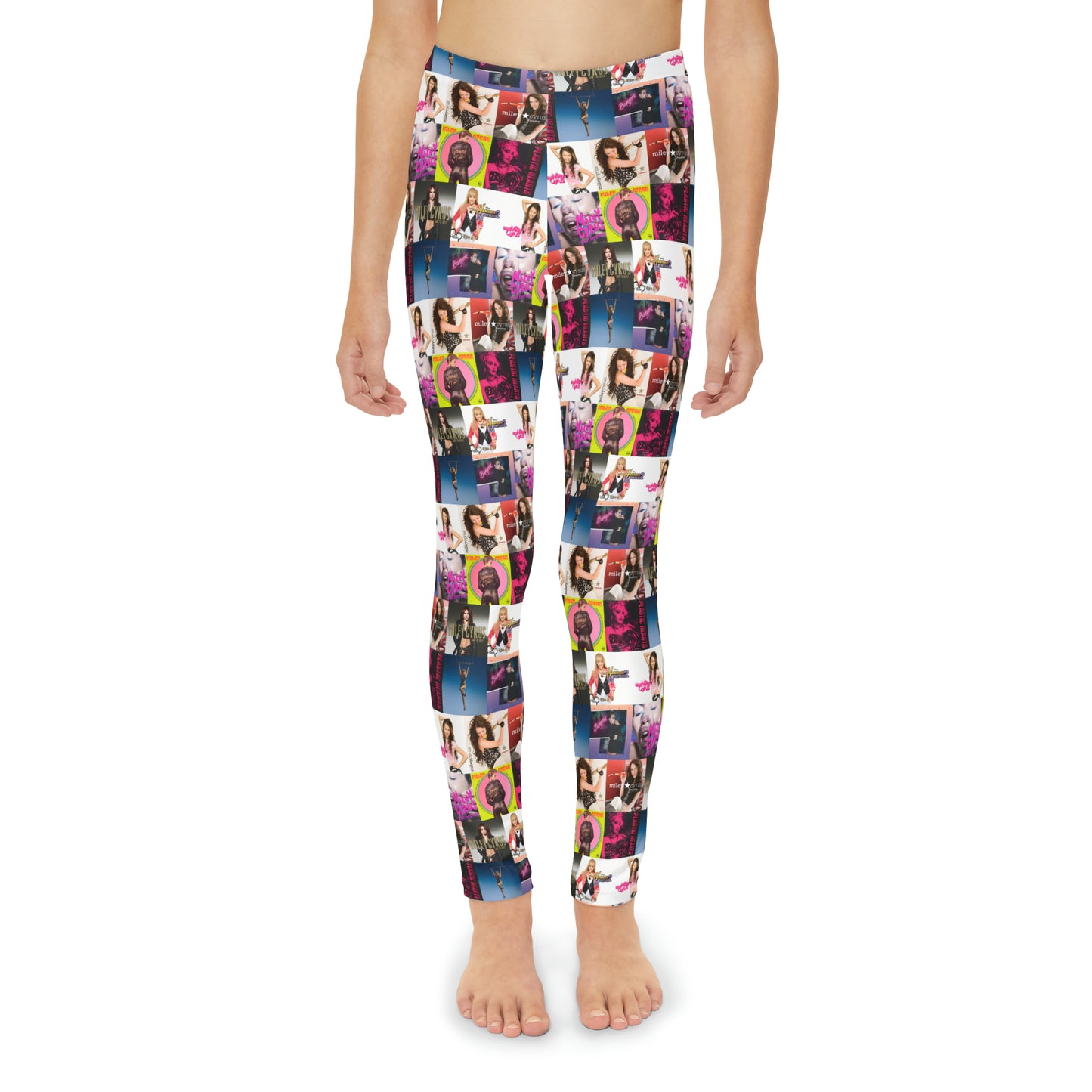 Miley Cyrus Album Cover Collage Youth Leggings