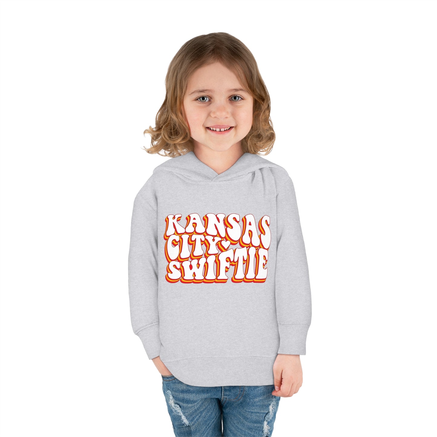 Taylor Swift Kansas City Swiftie Toddler Pullover Fleece Hoodie