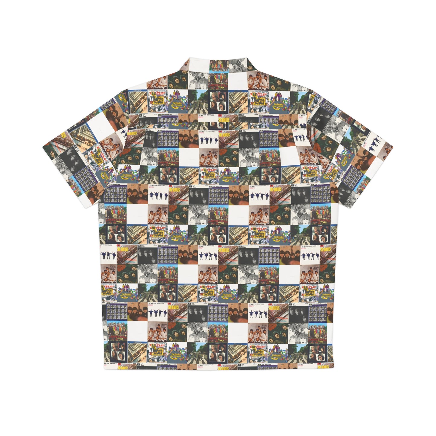 The Beatles Album Cover Collage Men's Hawaiian Shirt