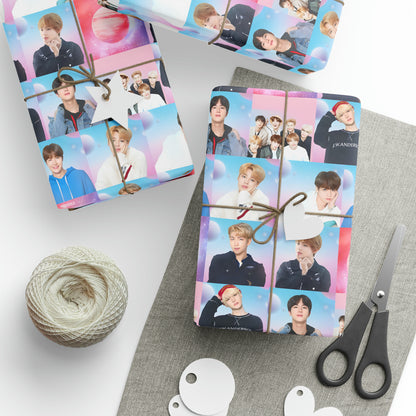 BTS World Mosaic Gift Wrapping Paper